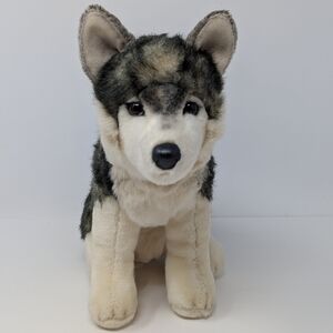 Douglas Atka Wolf Plush Cuddle Toys Realistic